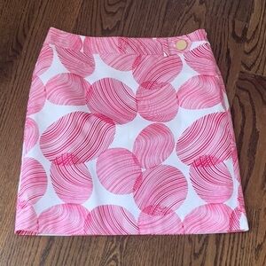Ann Taylor Modern Swirl Pattern Skirt